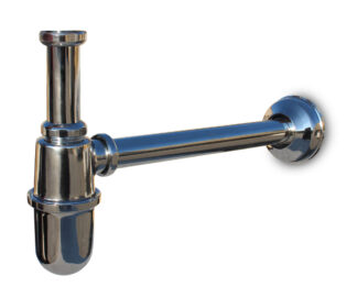 sifone standard da 1 pollice cromato, cod. 03S1C