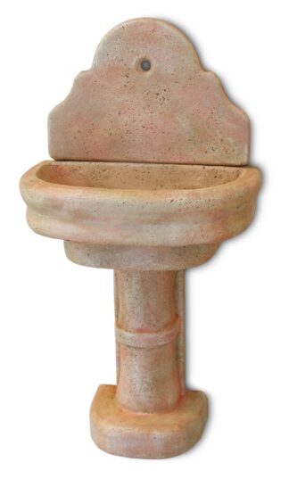 fontana a muro Venezia con supporto col. pietre del borgo, cod. 03FMVP