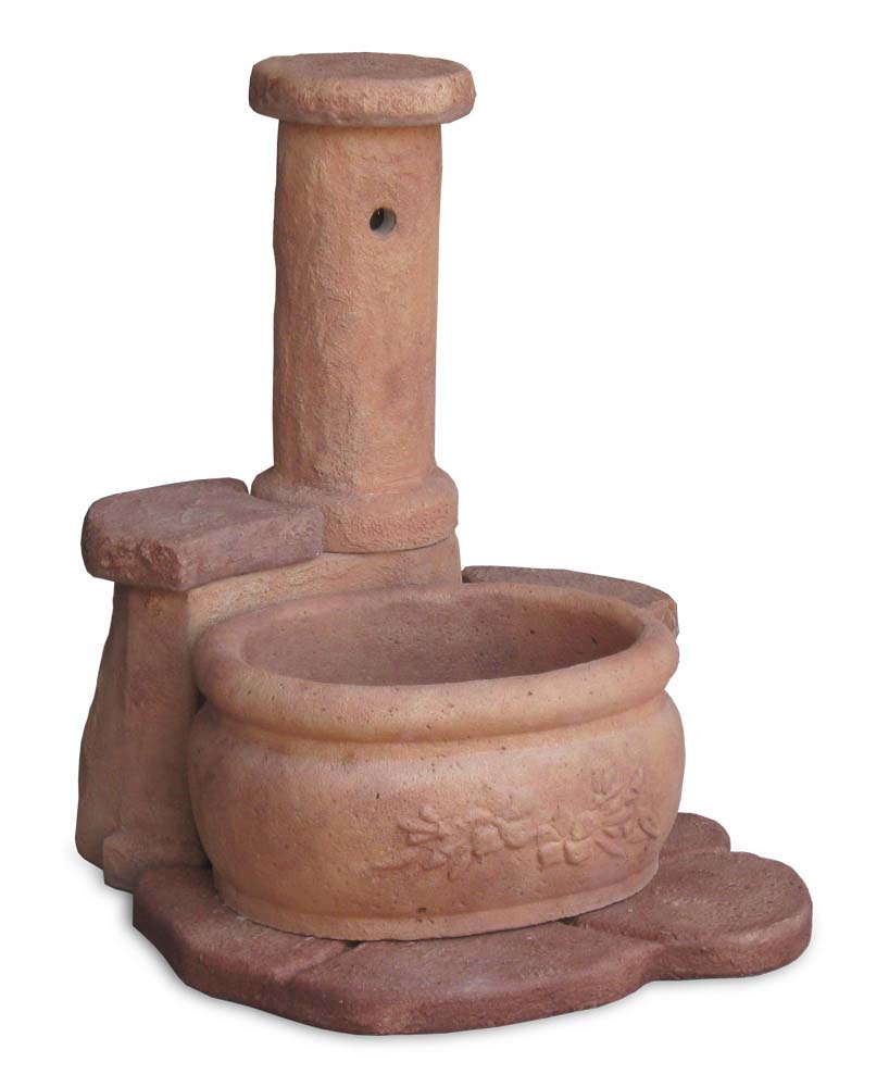 fontana azalea col. mattone, cod. 03FAZM