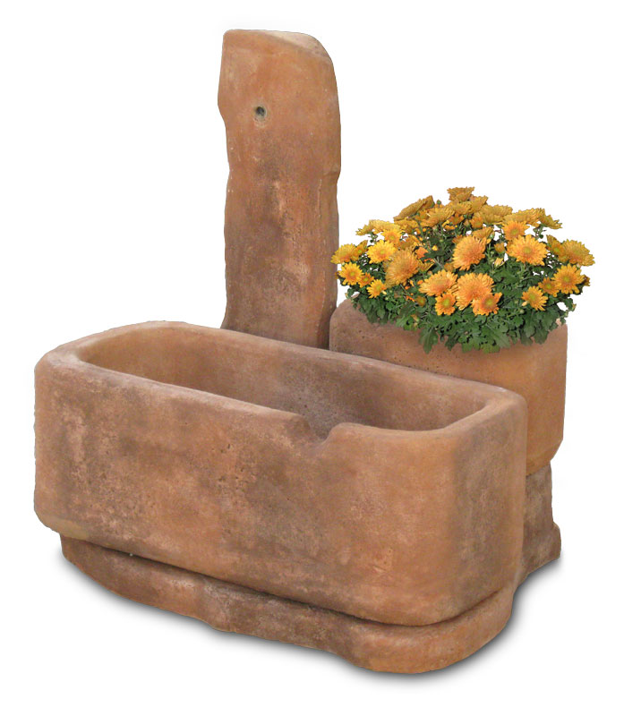 fontana Dolomiti 80 col. mattone, cod. 03FD80M